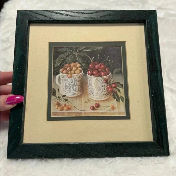 Vintage Other - Vintage Country Fruit Kitchen Picture Wall Artwork Decor Cottagecore Farmhouse